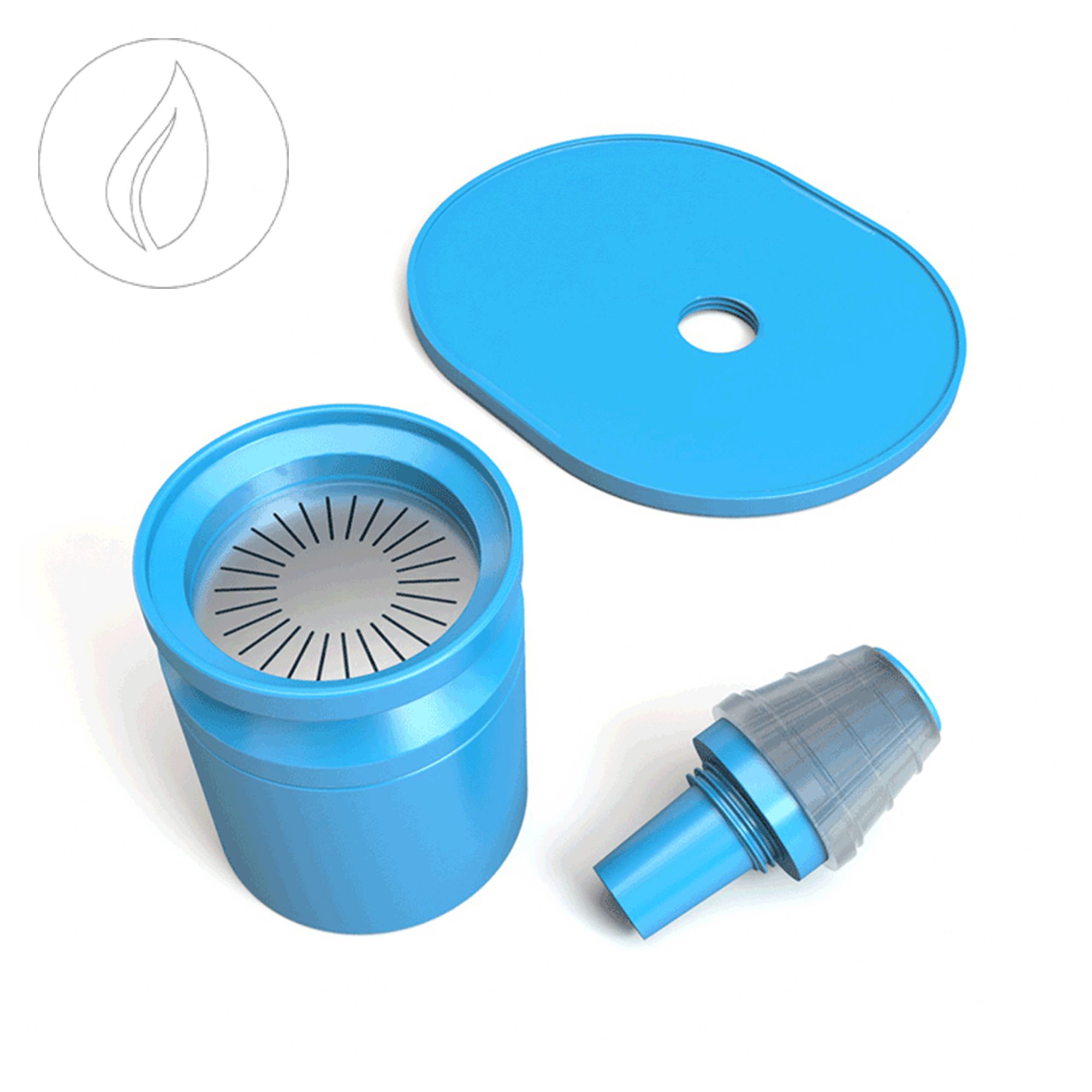 Stündenglass Gravity Hookah Cookies Blue