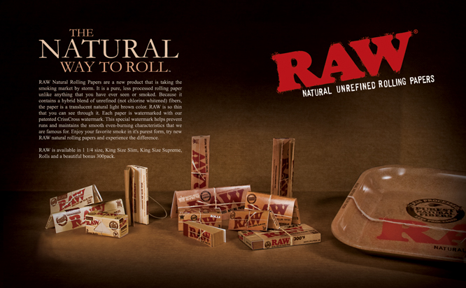 RAW Rolling Tablett Small