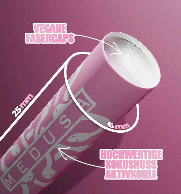 MedusaFilters - 50er Pack - ROSÉ