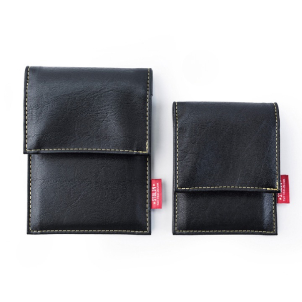 STALIN PhoneBag Kunstleder Big schwarz mit dunkelgrauen Nähten