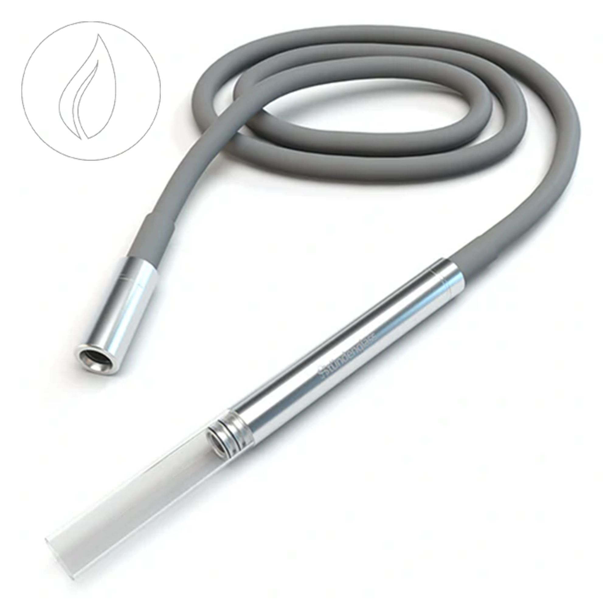 Stündenglass Gravity Hookah Silver Polished