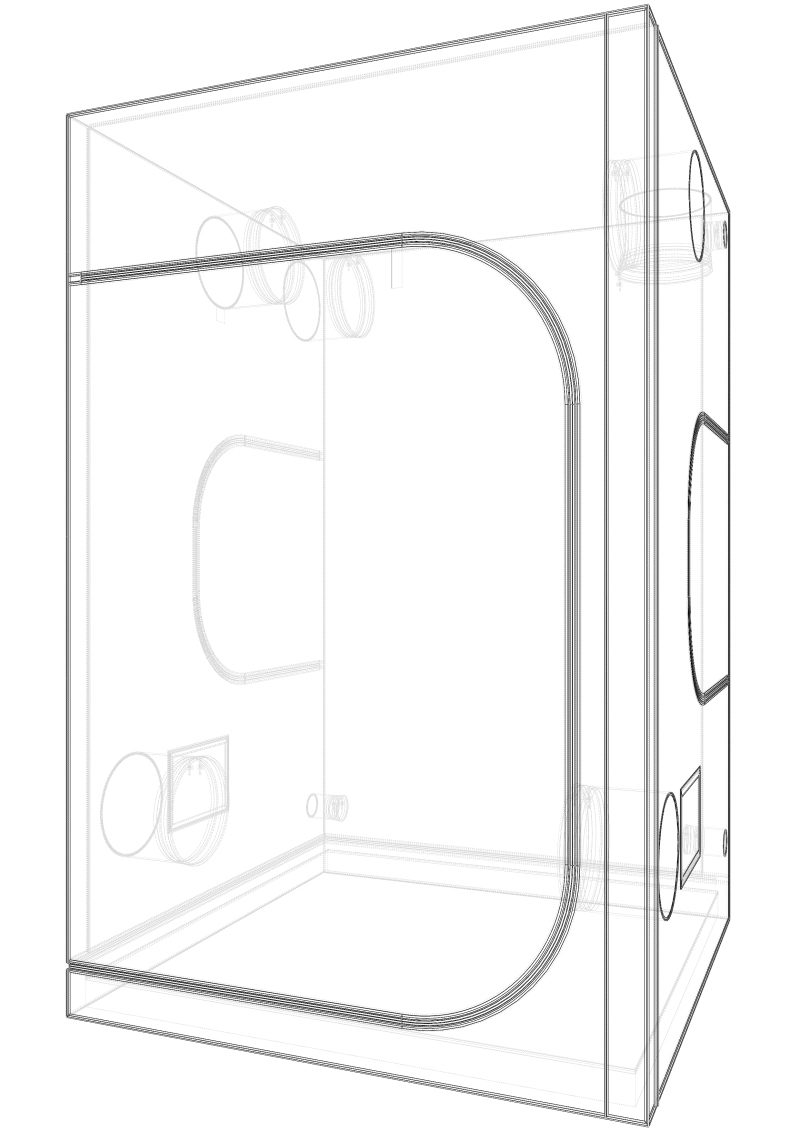 Secret Jardin - DARK ROOM DR150 R3.00 150x150x235cm