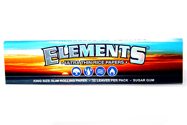 3 x Elements King Size Papers