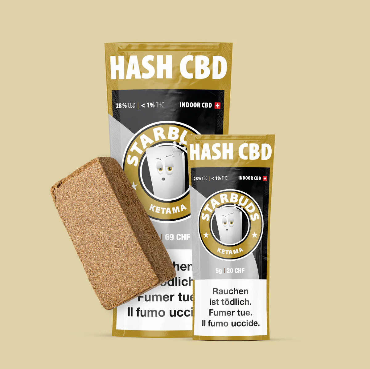 Starbuds Ketama CBD Hash 30g