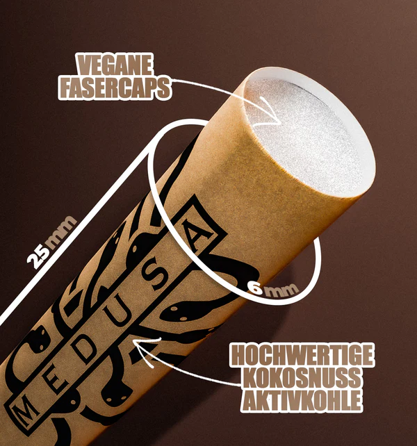 MedusaFilters - 250er Pack - Aktivkohlefilter