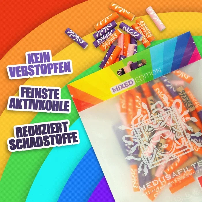 MedusaFilters - 100er Pack - MIXED